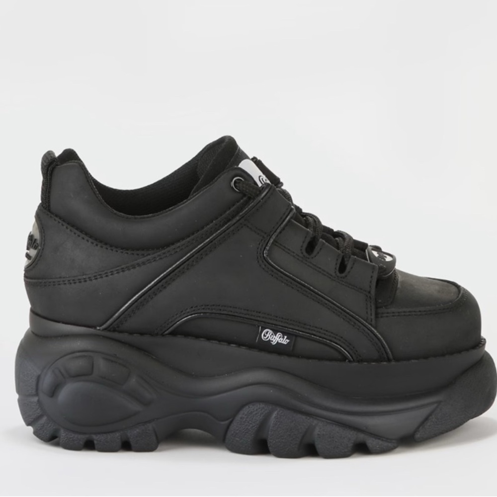 Buffalo London Black Sneakers